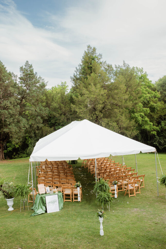 outdoor wedding charleston sc