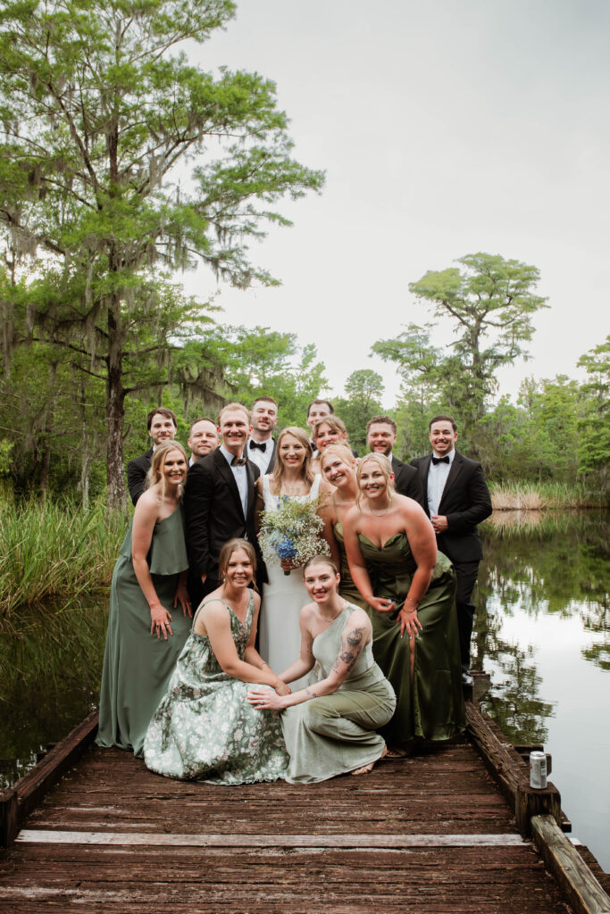 charleston wedding party